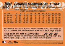 Load image into Gallery viewer, 2023 Topps Chrome 1988 Topps Vladimir Guerrero Jr. 88BC-12 Toronto Blue Jays
