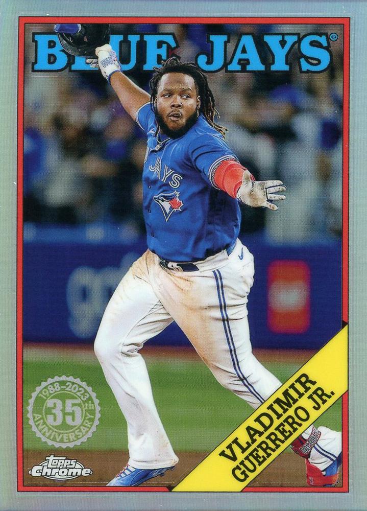 2023 Topps Chrome 1988 Topps Vladimir Guerrero Jr. 88BC-12 Toronto Blue Jays