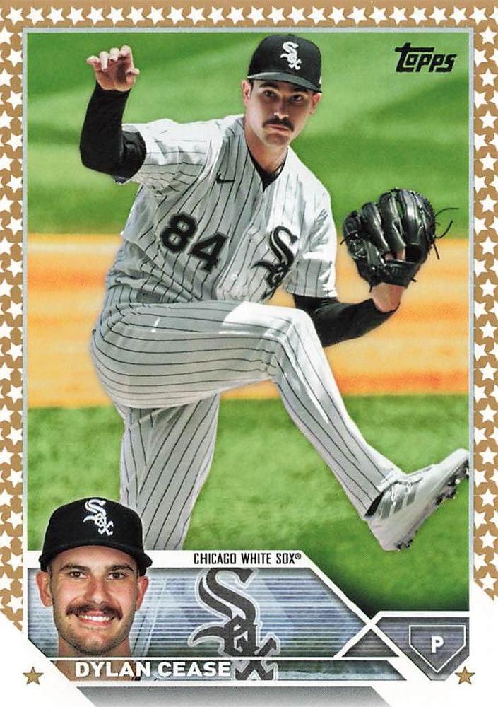 2023 Topps Gold Star Dylan Cease #53 Chicago White Sox