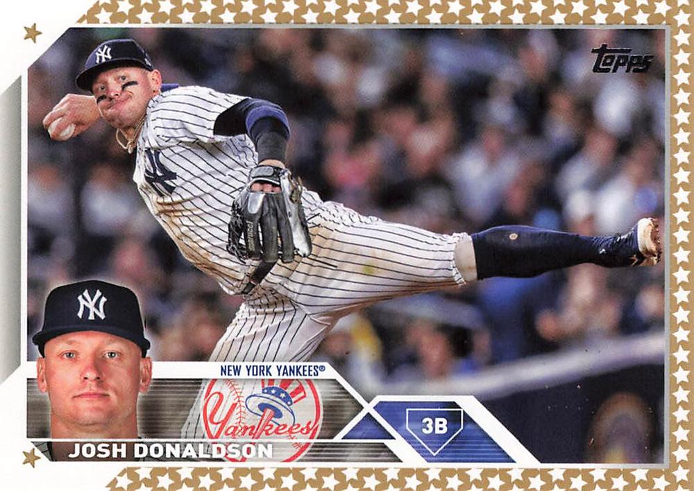 2023 Topps Gold Star Josh Donaldson #64 New York Yankees