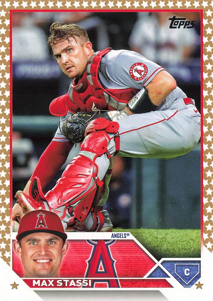 2023 Topps Gold Star Max Stassi #85 Angels