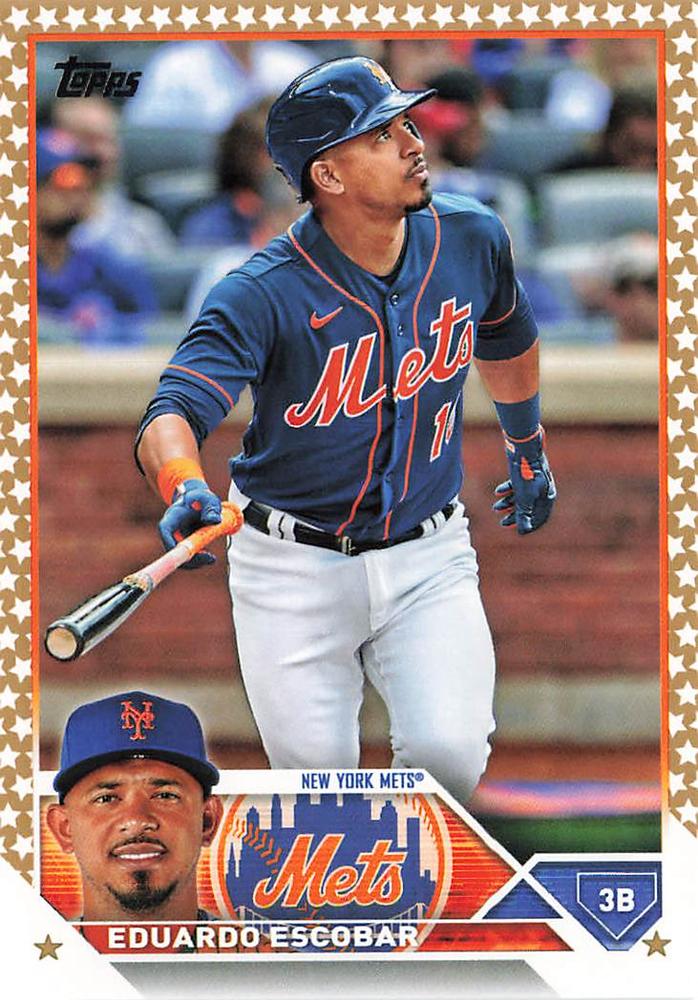 2023 Topps Gold Star Eduardo Escobar #118 New York Mets
