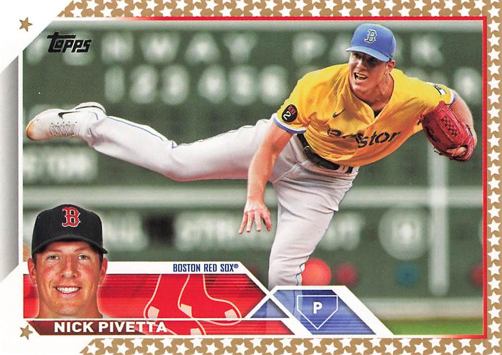 2023 Topps Gold Star Nick Pivetta #152 Boston Red Sox