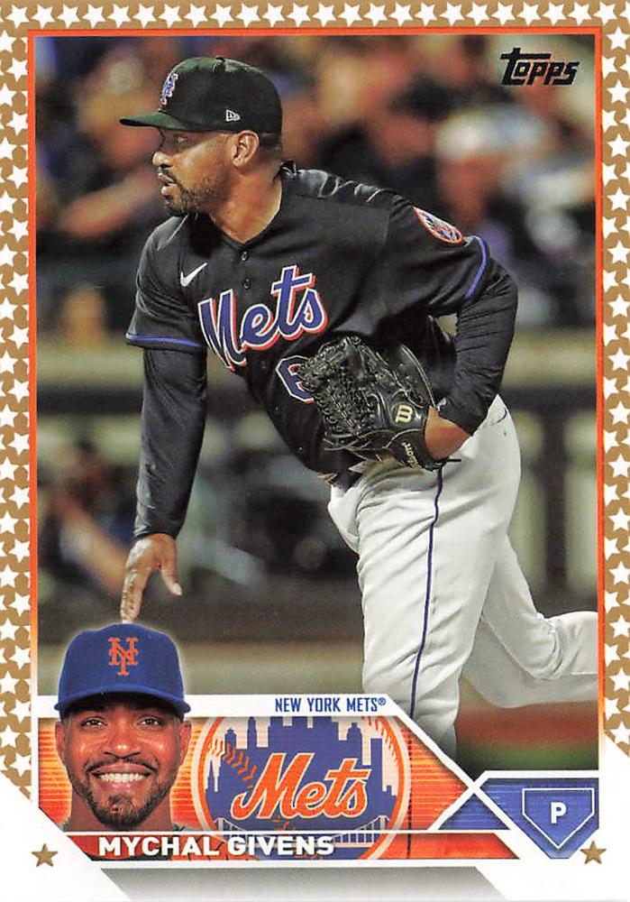 2023 Topps Gold Star Mychal Givens #171 New York Mets