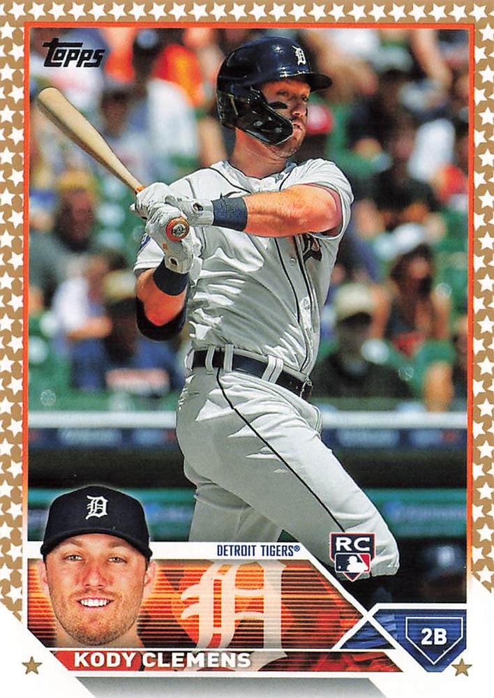 2023 Topps Gold Star Kody Clemens Rookie #176 Detroit Tigers