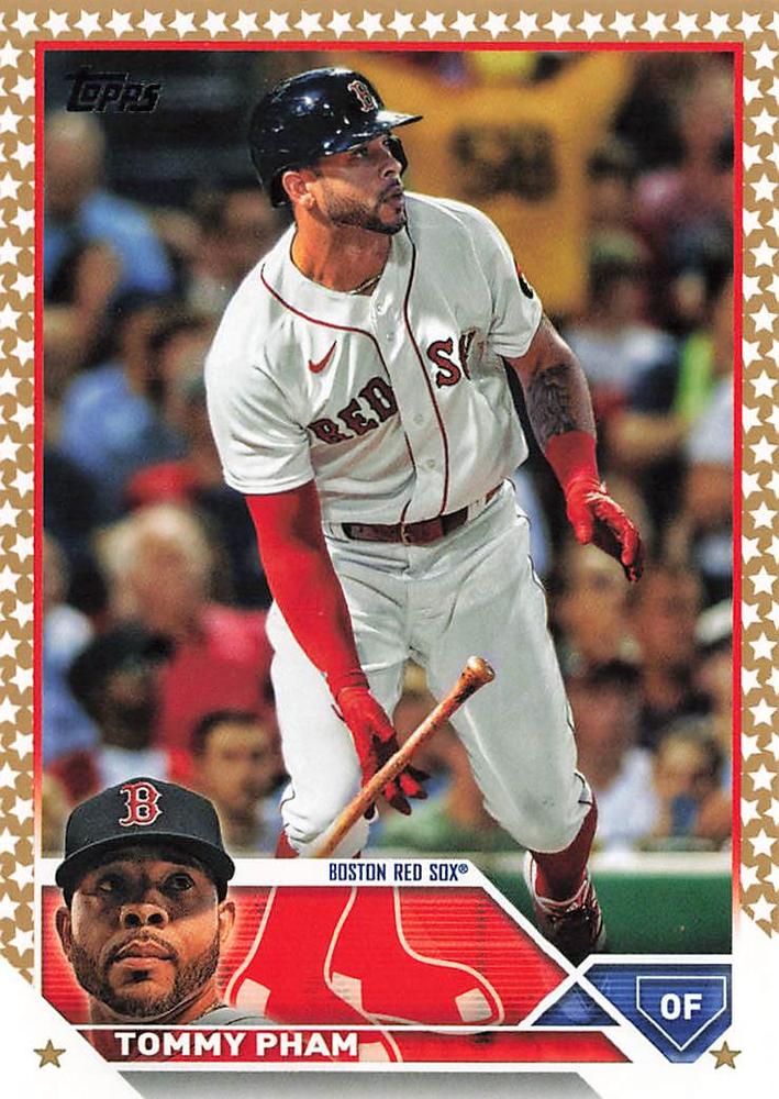 2023 Topps Gold Star Tommy Pham #266 Boston Red Sox
