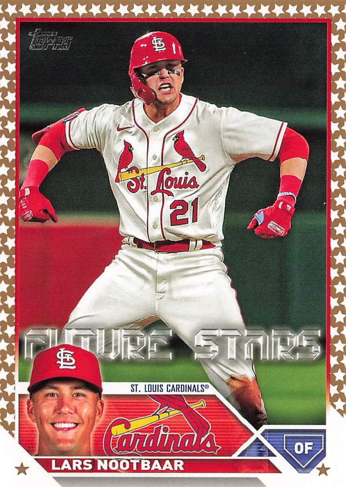 2023 Topps Gold Star Gold Star Lars Nootbaar - Future Stars #455 St. Louis Cardinals