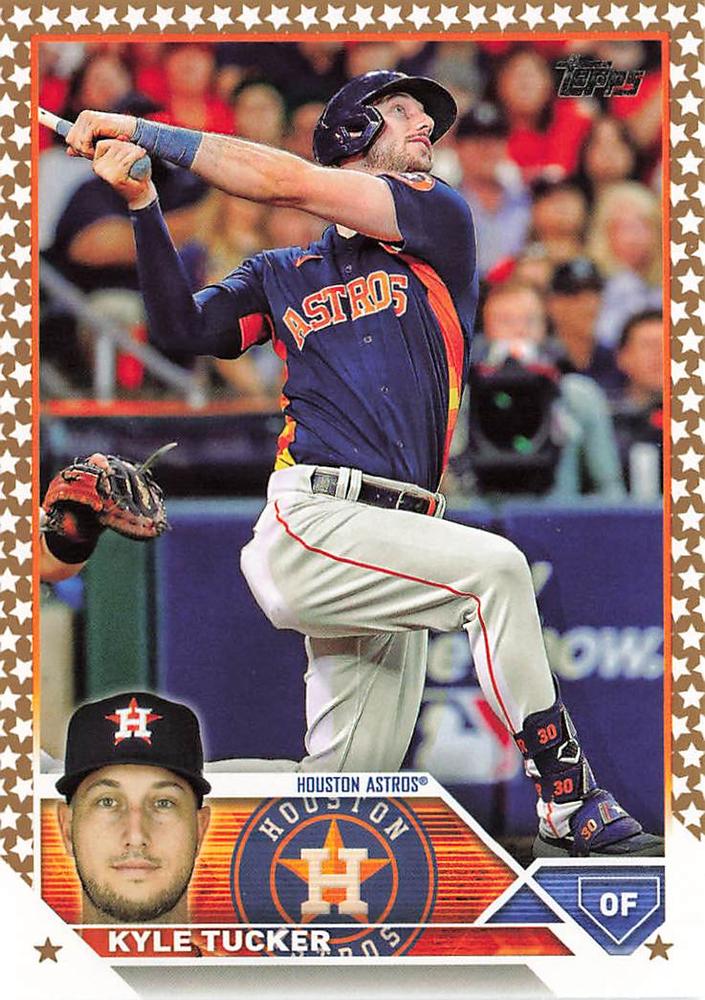 2023 Topps Gold Star Gold Star Kyle Tucker #461 Houston Astros