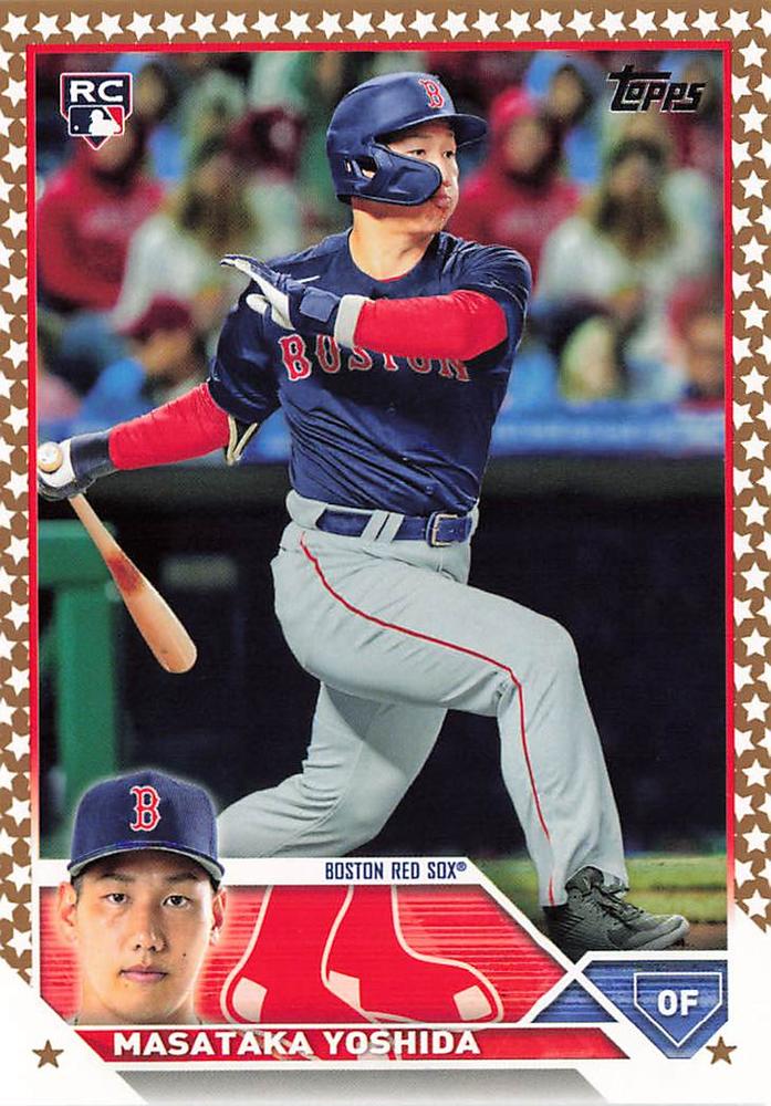 2023 Topps Gold Star Gold Star Masataka Yoshida RC #471 Boston Red Sox
