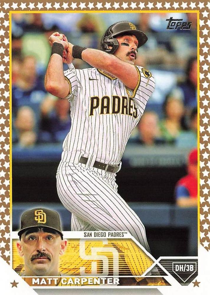 2023 Topps Gold Star Gold Star Matt Carpenter #478 San Diego Padres