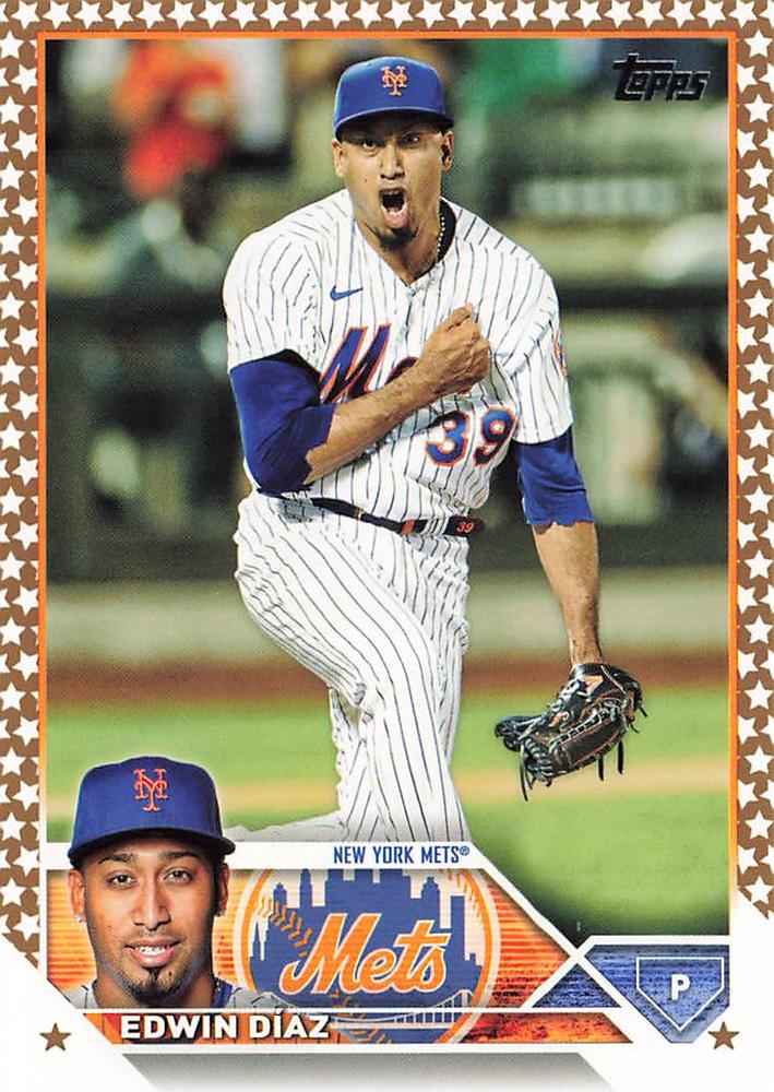 2023 Topps Gold Star Gold Star Edwin Díaz #482 New York Mets