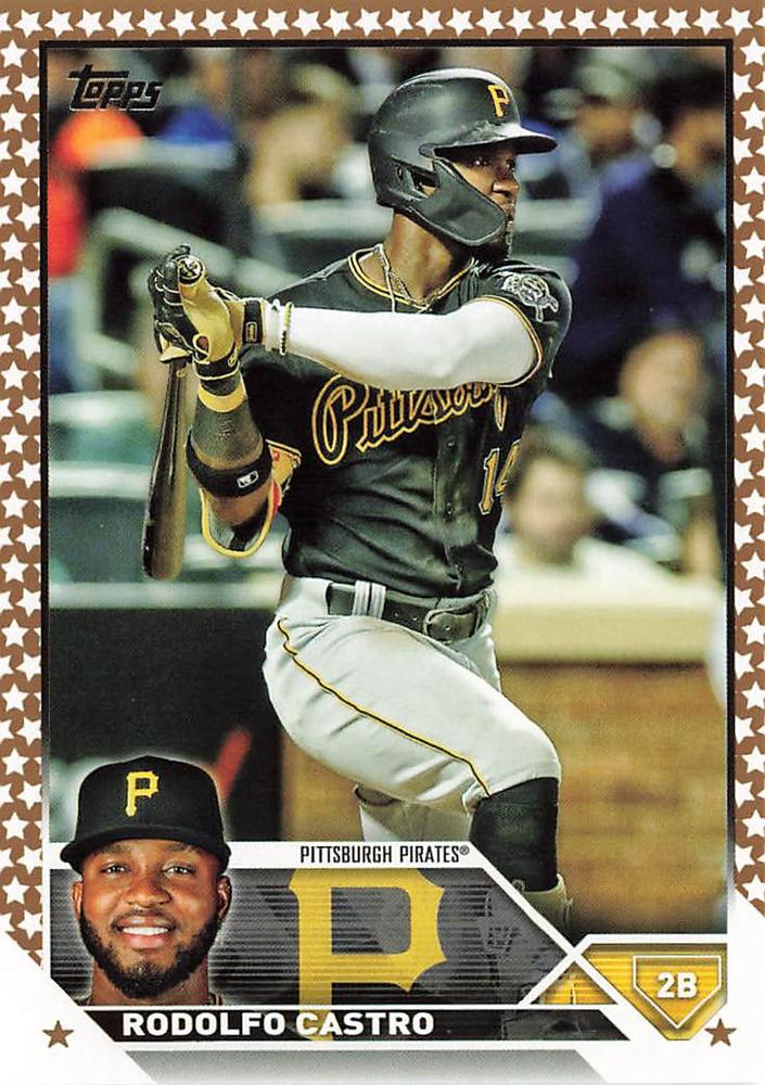 2023 Topps Gold Star Gold Star Rodolfo Castro #484 Pittsburgh Pirates