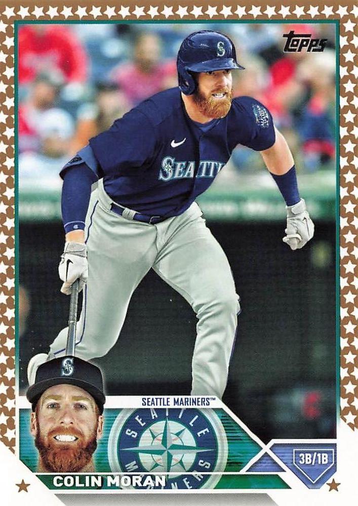 2023 Topps Gold Star Gold Star Colin Moran #514 Seattle Mariners