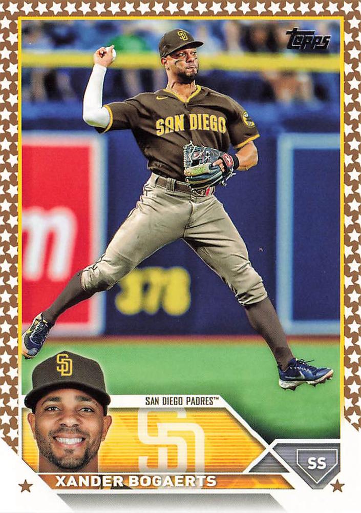 2023 Topps Gold Star Gold Star Xander Bogaerts #538 San Diego Padres