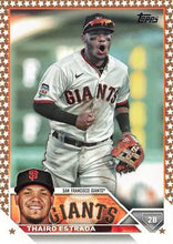 Load image into Gallery viewer, 2023 Topps Gold Star Gold Star Thairo Estrada #560 San Francisco Giants
