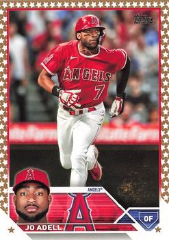 2023 Topps Gold Star Gold Star Jo Adell #566 Los Angeles Angels