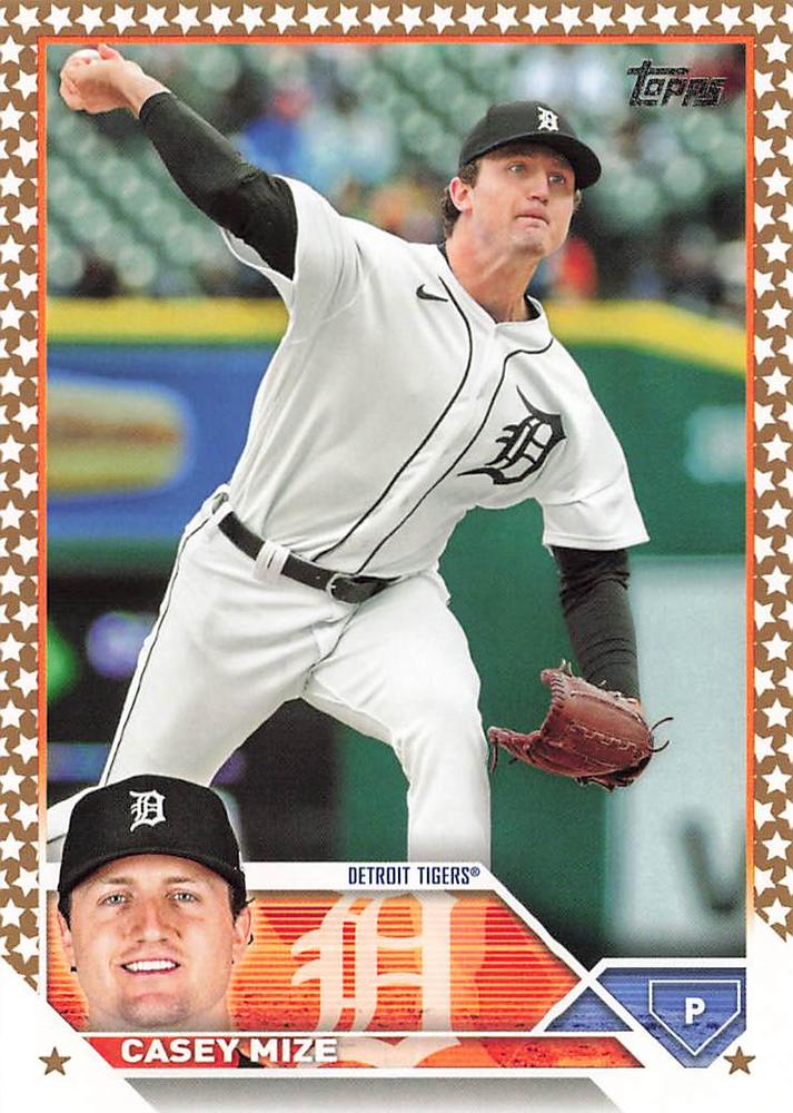 2023 Topps Gold Star Gold Star Casey Mize #586 Detroit Tigers