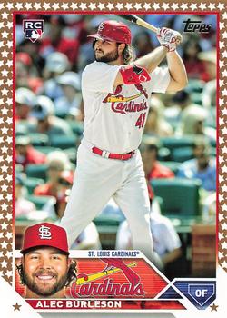 2023 Topps Gold Star Gold Star Alec Burleson RC #622 St. Louis Cardinals