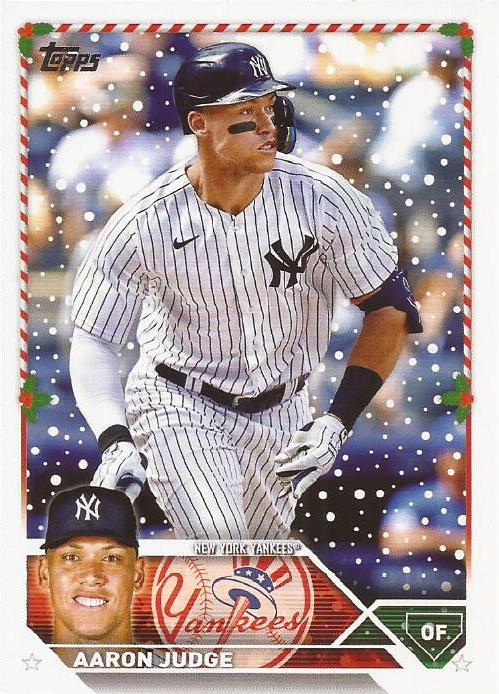 2023 Topps Holiday Aaron Judge H1 New York Yankees