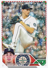 Load image into Gallery viewer, 2023 Topps Holiday George Kirby H3 Seattle Mariners
