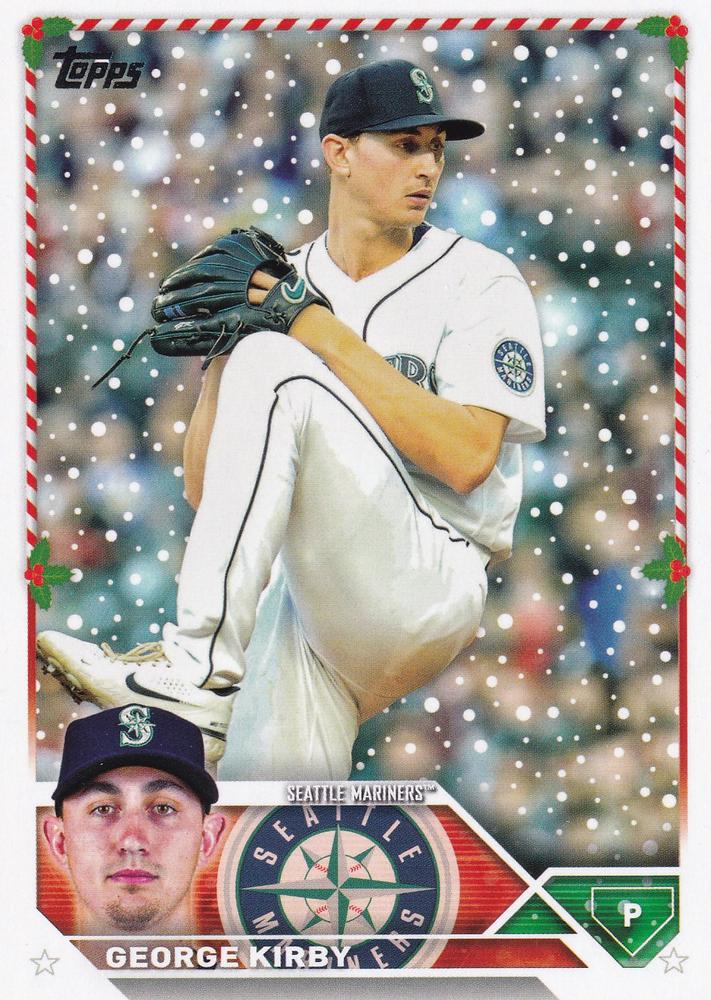 2023 Topps Holiday George Kirby H3 Seattle Mariners