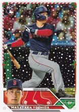 Load image into Gallery viewer, 2023 Topps Holiday Masataka Yoshida RC H8 Boston Red Sox
