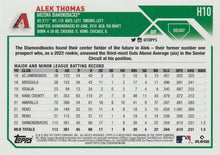 Load image into Gallery viewer, 2023 Topps Holiday Alek Thomas H10 Arizona Diamondbacks
