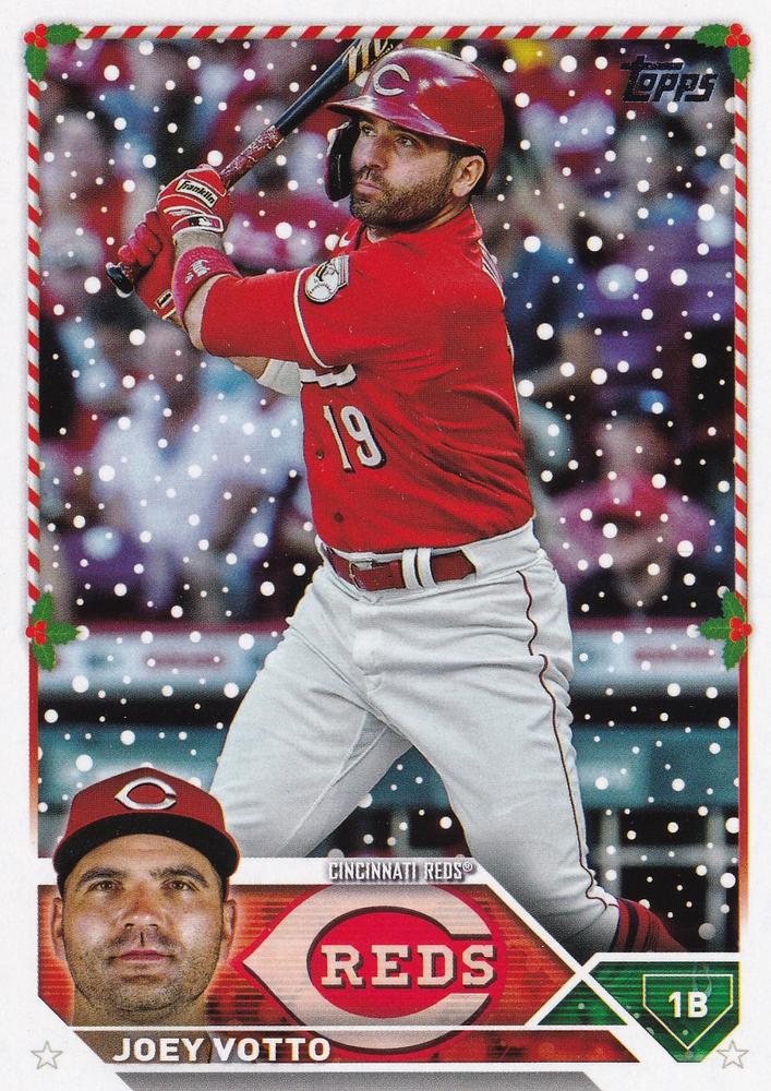 2023 Topps Holiday Joey Votto H14 Cincinnati Reds