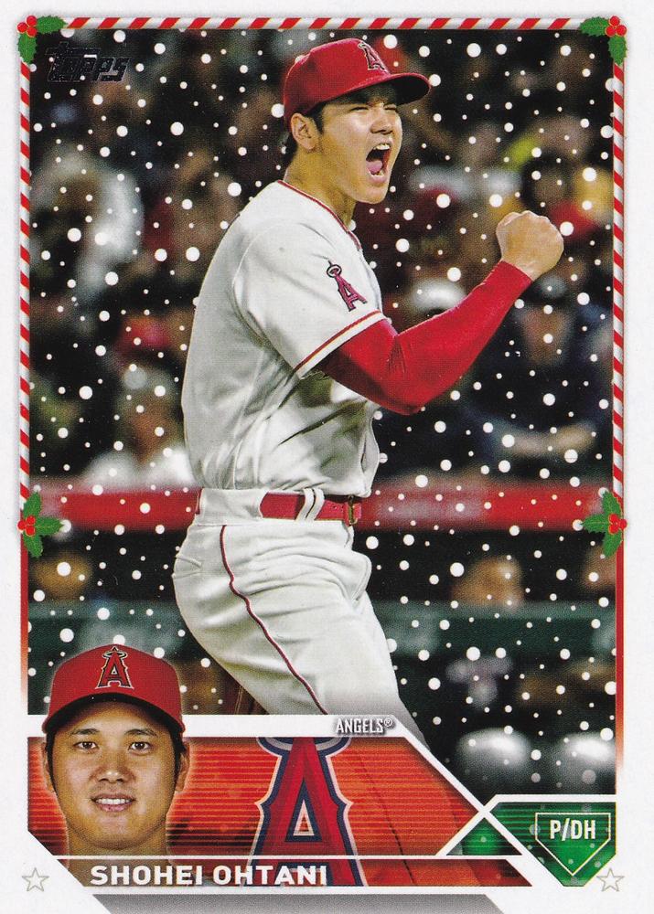 2023 Topps Holiday Shohei Ohtani H17 Los Angeles Angels