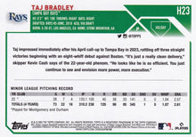 Load image into Gallery viewer, 2023 Topps Holiday Taj Bradley RC H23 Tampa Bay Rays
