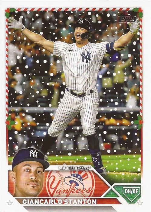 2023 Topps Holiday Giancarlo Stanton H25 New York Yankees