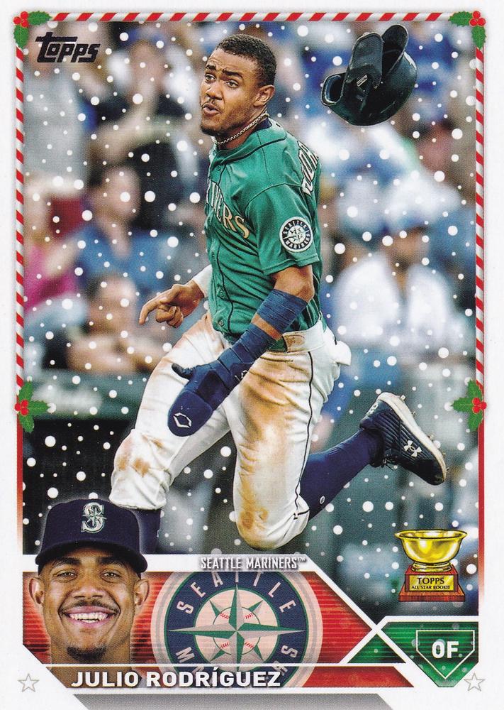2023 Topps Holiday Julio Rodríguez ASR H26 Seattle Mariners
