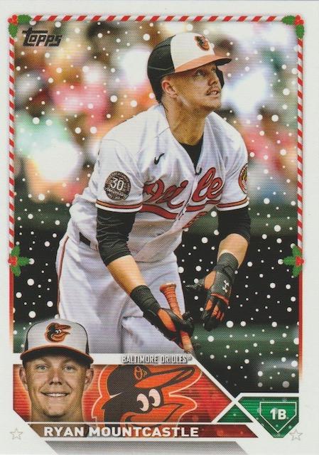 2023 Topps Holiday Ryan Mountcastle H29 Baltimore Orioles