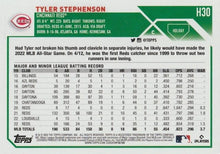 Load image into Gallery viewer, 2023 Topps Holiday Tyler Stephenson H30 Cincinnati Reds
