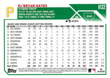 Load image into Gallery viewer, 2023 Topps Holiday Ke&#39;Bryan Hayes H32 Pittsburgh Pirates
