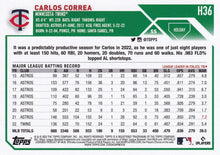 Load image into Gallery viewer, 2023 Topps Holiday Carlos Correa H36 Minnesota Twins
