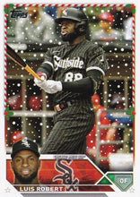 Load image into Gallery viewer, 2023 Topps Holiday Luis Robert H37 Chicago White Sox
