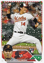 Load image into Gallery viewer, 2023 Topps Holiday Shintaro Fujinami RC H41 Baltimore Orioles
