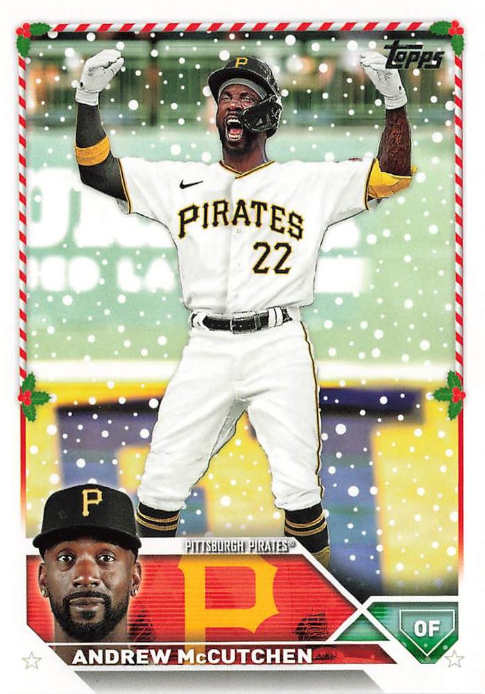 2023 Topps Holiday Andrew McCutchen H44 Pittsburgh Pirates