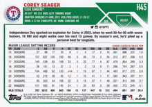 Load image into Gallery viewer, 2023 Topps Holiday Corey Seager H45 Texas Rangers
