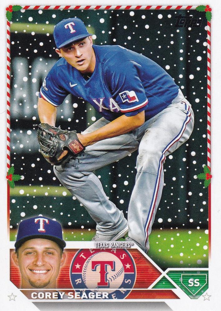 2023 Topps Holiday Corey Seager H45 Texas Rangers