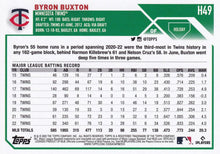 Load image into Gallery viewer, 2023 Topps Holiday Byron Buxton H49 Minnesota Twins
