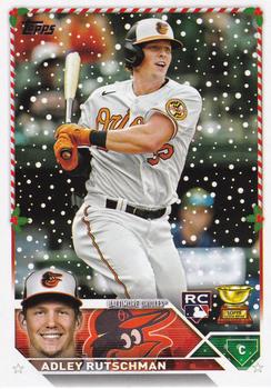 2023 Topps Holiday Adley Rutschman ASR, RC H50 Baltimore Orioles