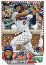 Load image into Gallery viewer, 2023 Topps Holiday Starling Marte H53 New York Mets
