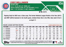 Load image into Gallery viewer, 2023 Topps Holiday Cody Bellinger H54 Chicago Cubs
