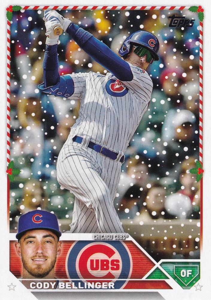 2023 Topps Holiday Cody Bellinger H54 Chicago Cubs