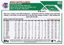 Load image into Gallery viewer, 2023 Topps Holiday Nick Castellanos H55 Philadelphia Phillies
