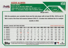 Load image into Gallery viewer, 2023 Topps Holiday Ozzie Albies H58 Atlanta Braves
