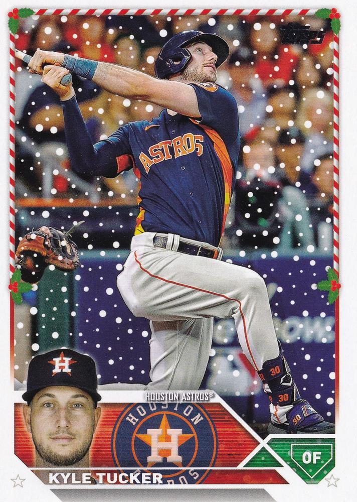 2023 Topps Holiday Kyle Tucker H62 Houston Astros