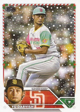 Load image into Gallery viewer, 2023 Topps Holiday Yu Darvish H66 San Diego Padres
